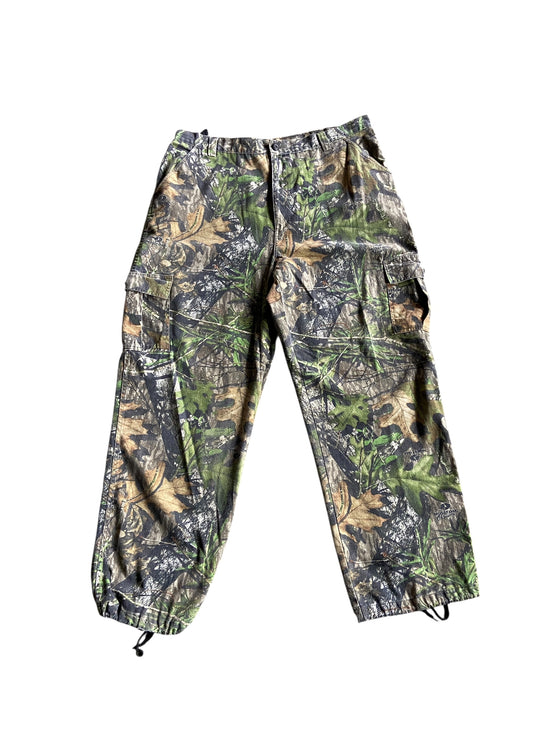 FieldStaff Mossy Oak Camo Cargo Pants Sz 42x32