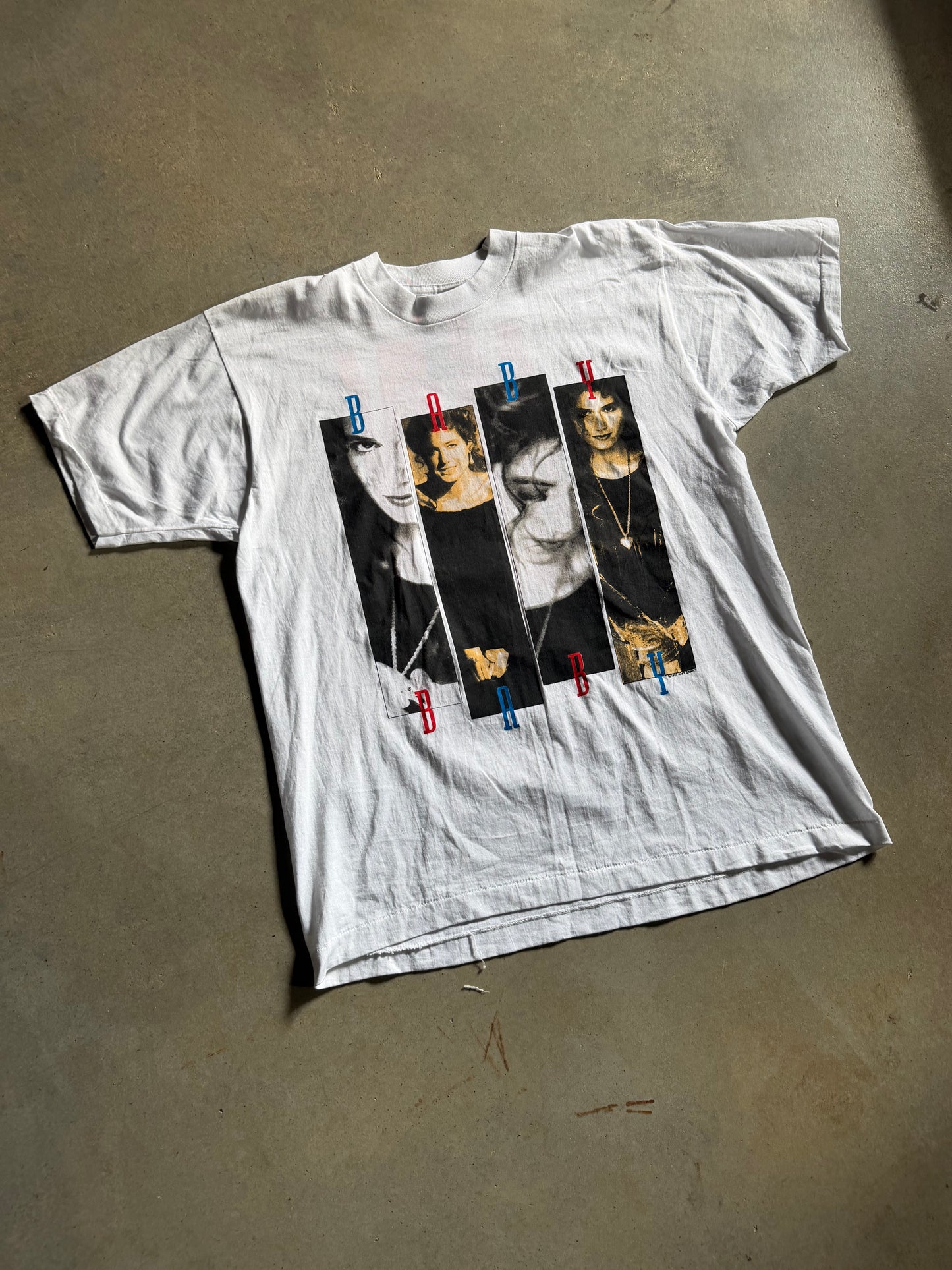 VTG 1991 Amy Grant Baby Baby Tour Tee Sz XL