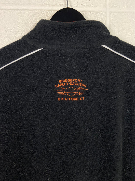 Y2K Harley Davidson Fleece Biking Jacket Sz L/XL