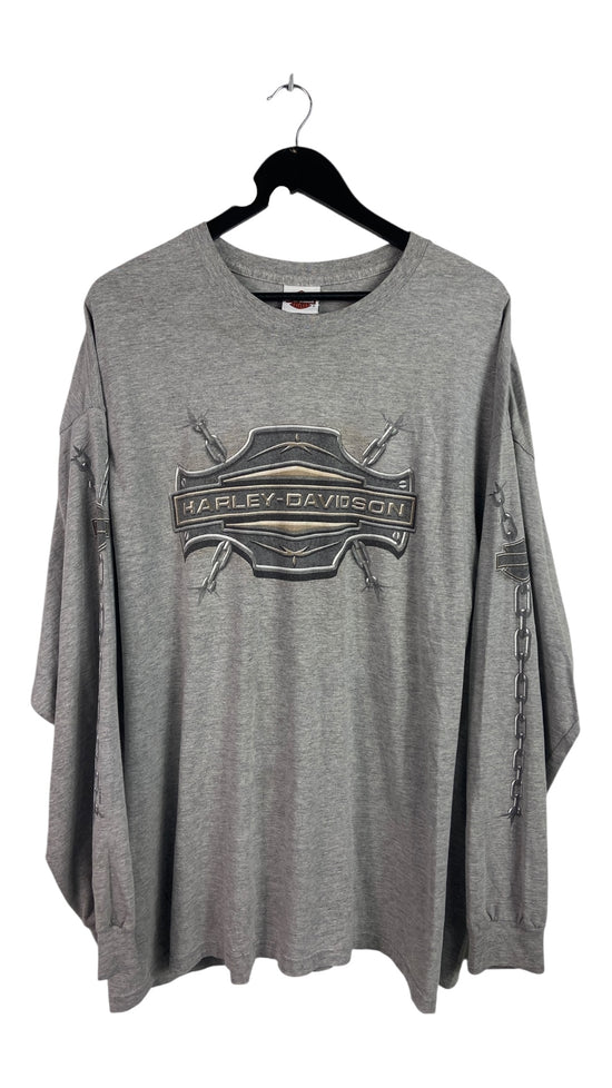 VTG Harley Davidson Chain Longsleeve Sz XL