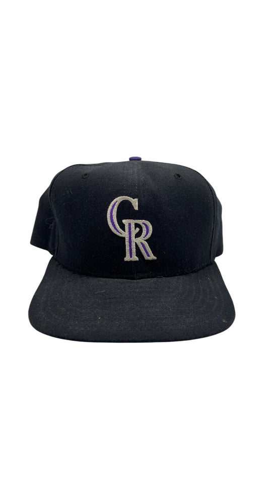 VTG Colorado Rockies New Era Black Hat