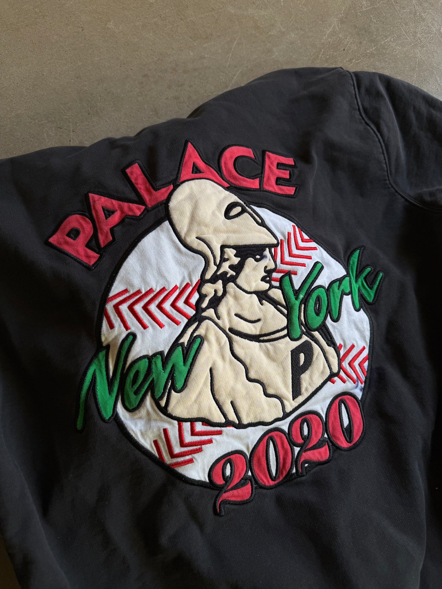 2020 Palace New York x New Era Hooded Sweatshirt Sz Med