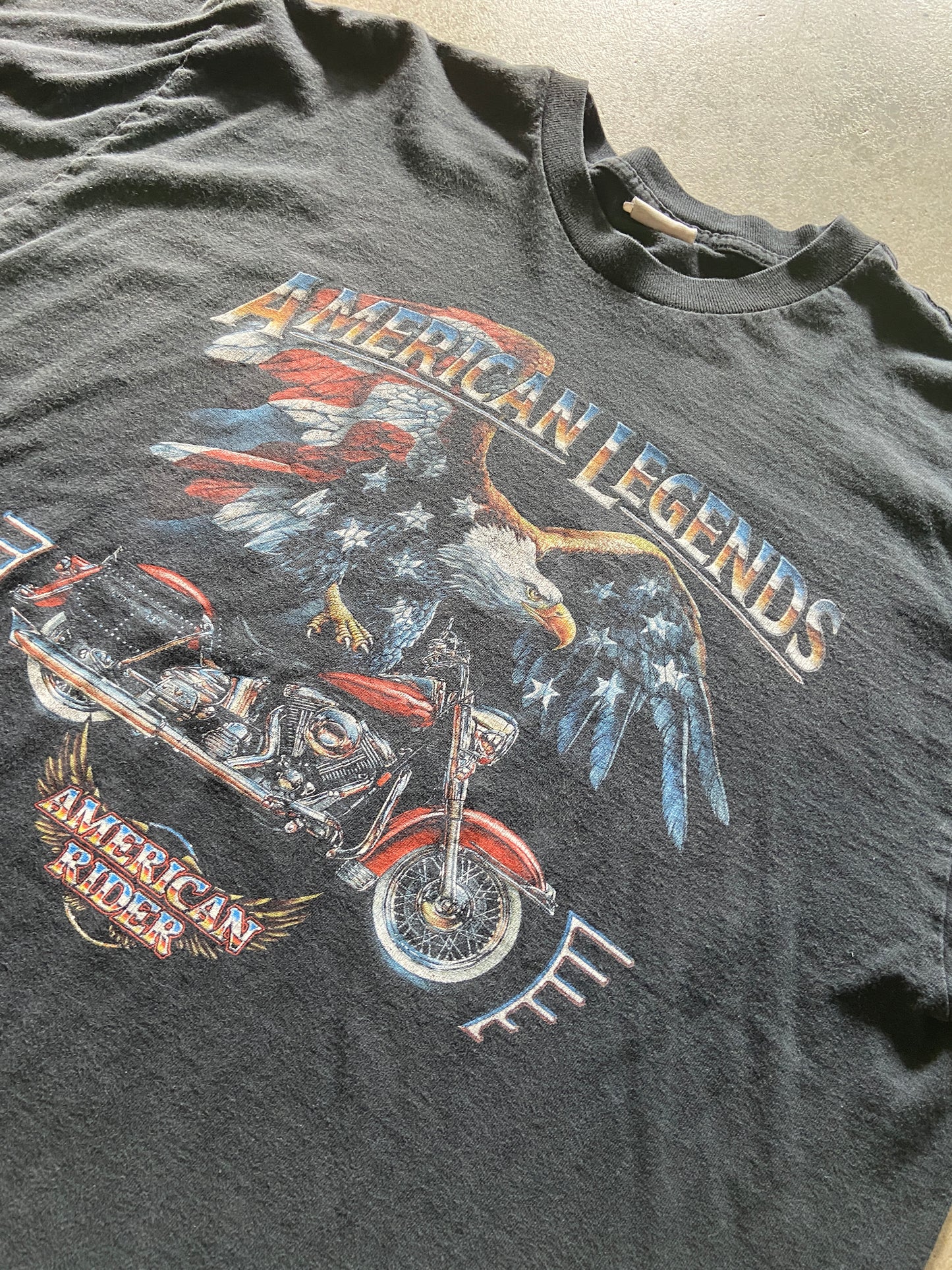 VTG American Legends Chopper Tee Sz XXL