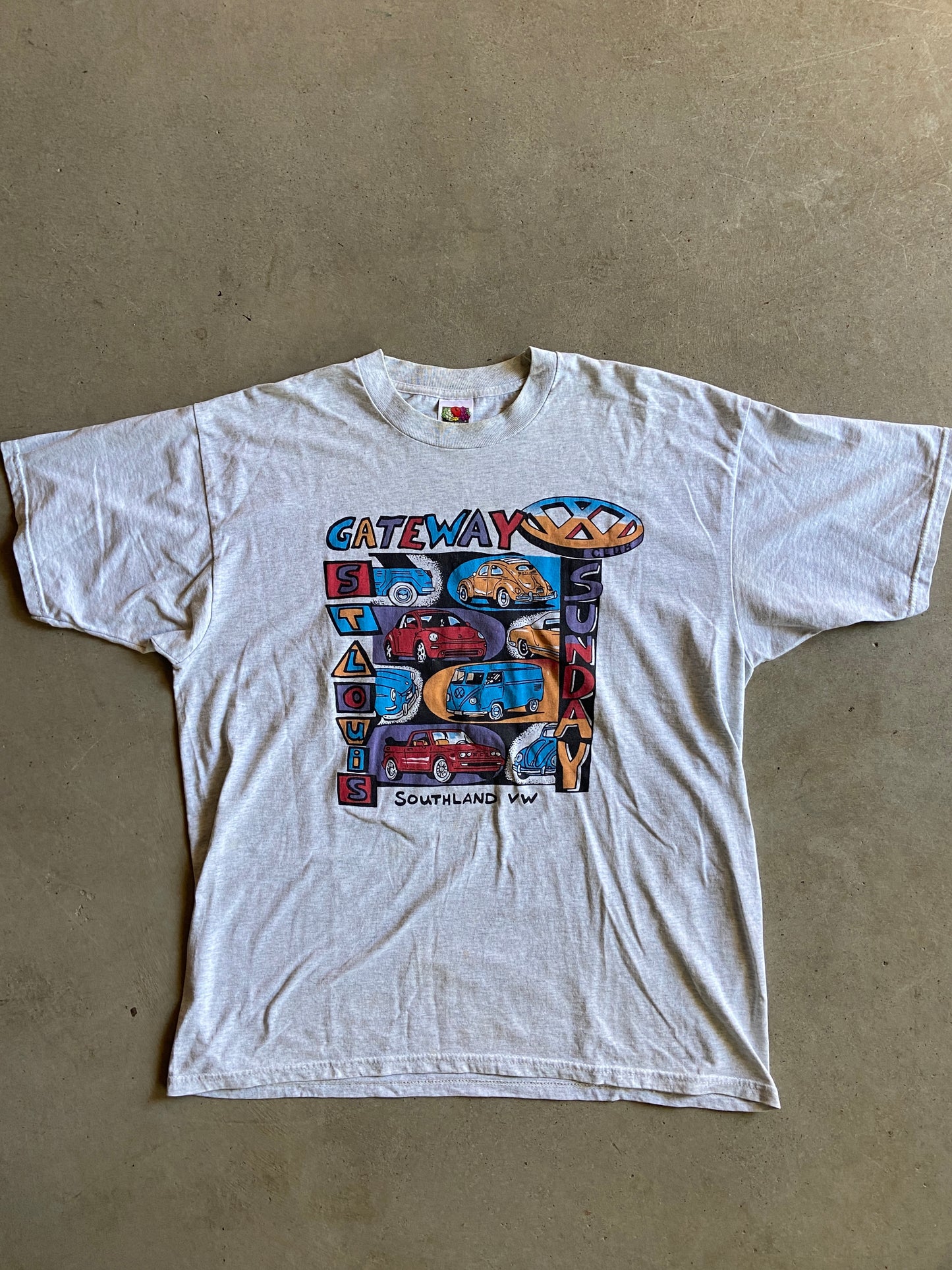 VTG Volkswagon Gateway Sunday St Louis Tee Sz XL