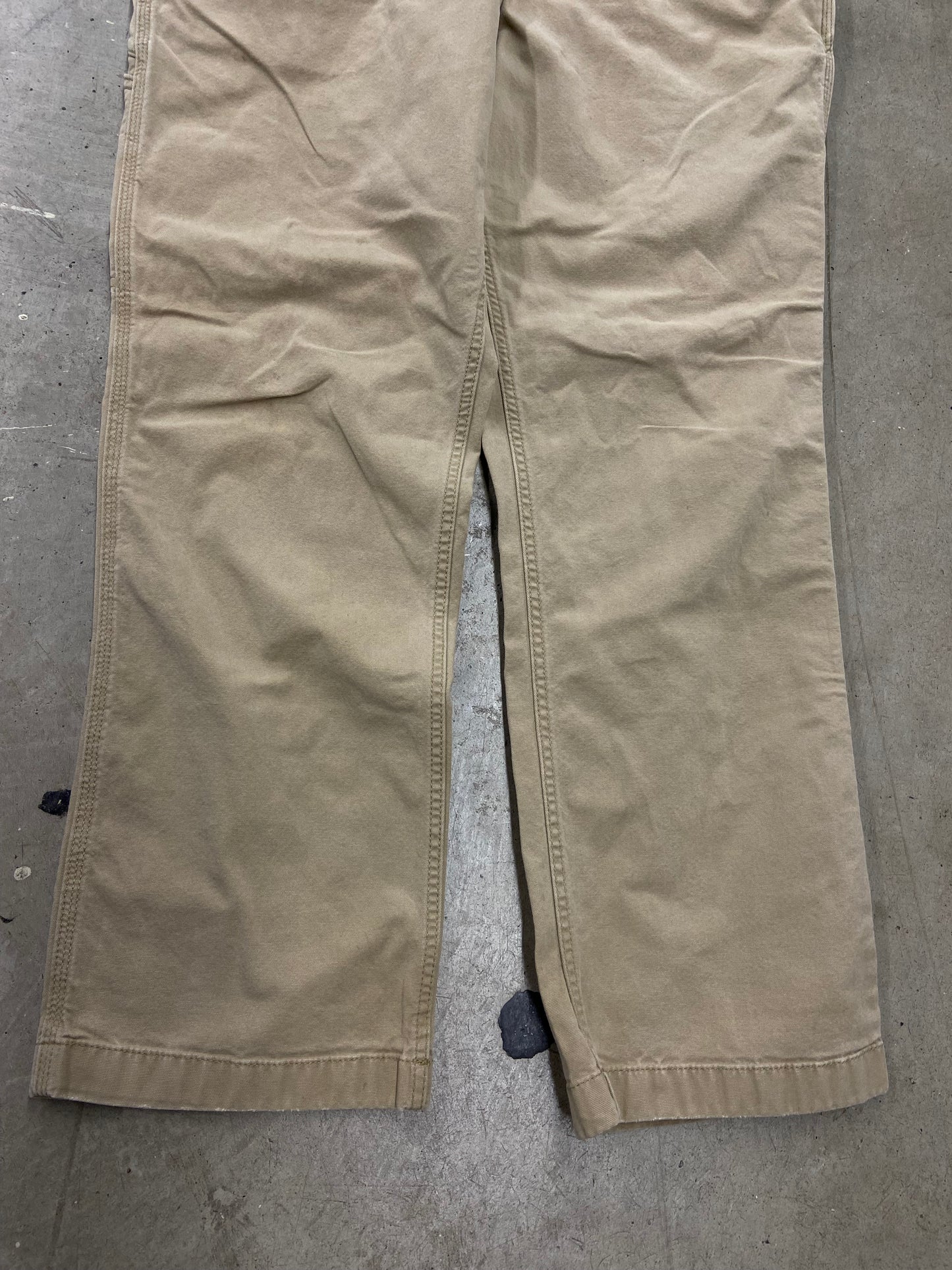 Carhartt Tan Relaxed Work Pants Sz 34x30