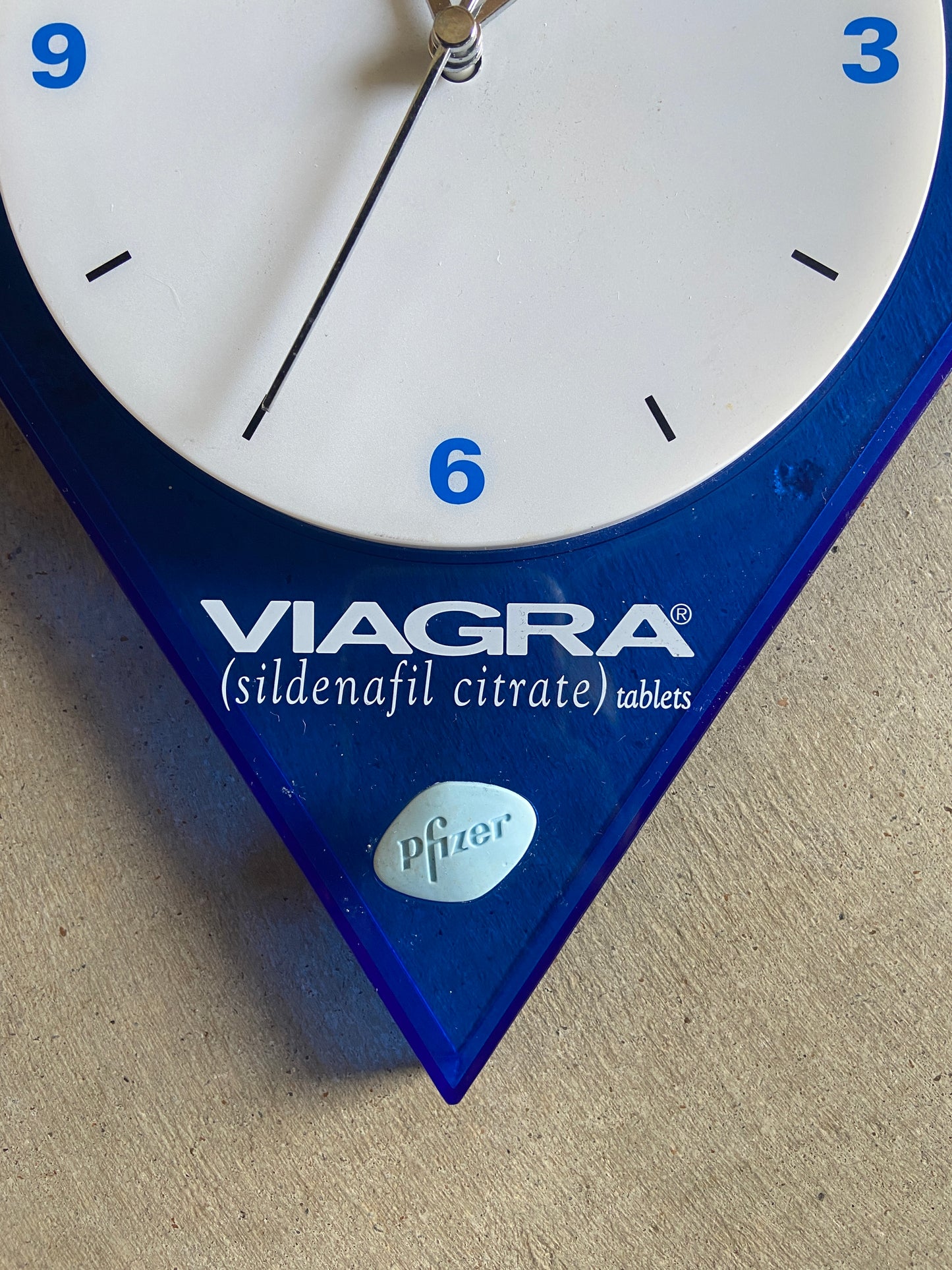 Pfizer Viagra Clock