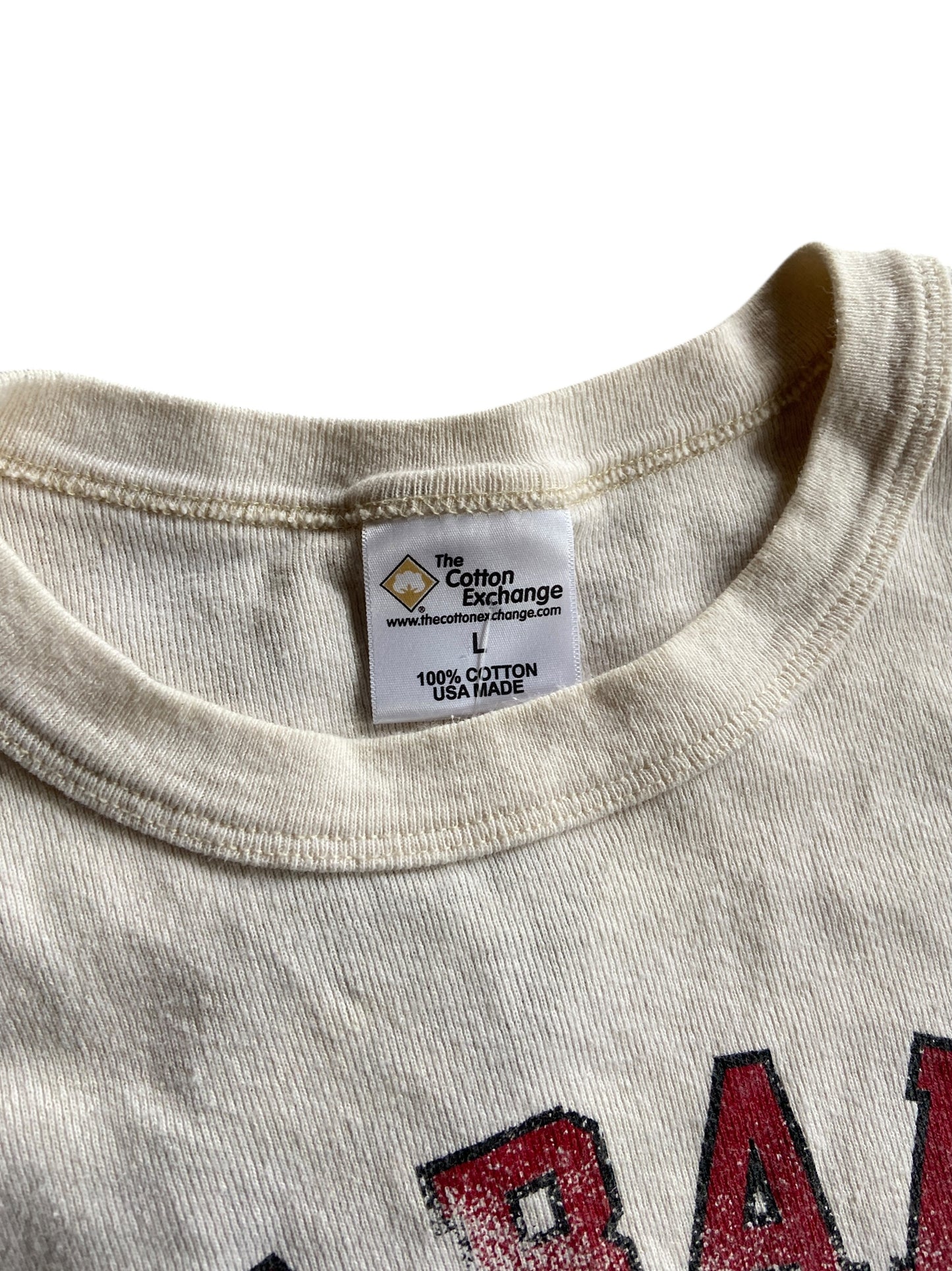 VTG Alabama 3/4 LS Tee Sz L