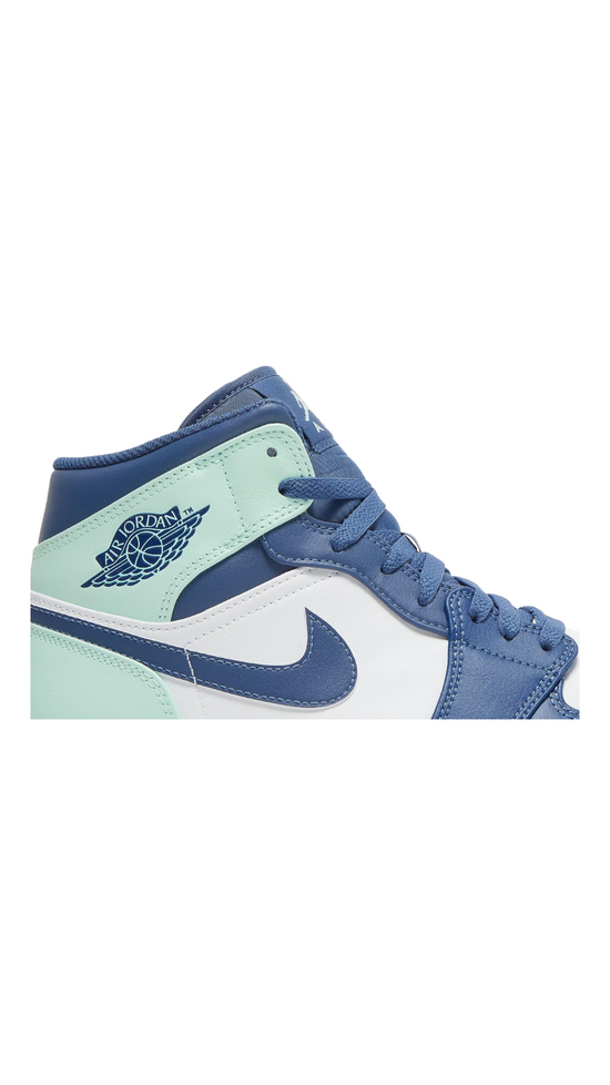 Air Jordan 1 Mid 'Blue Mint' Sz 11M/12.5W 554724-413