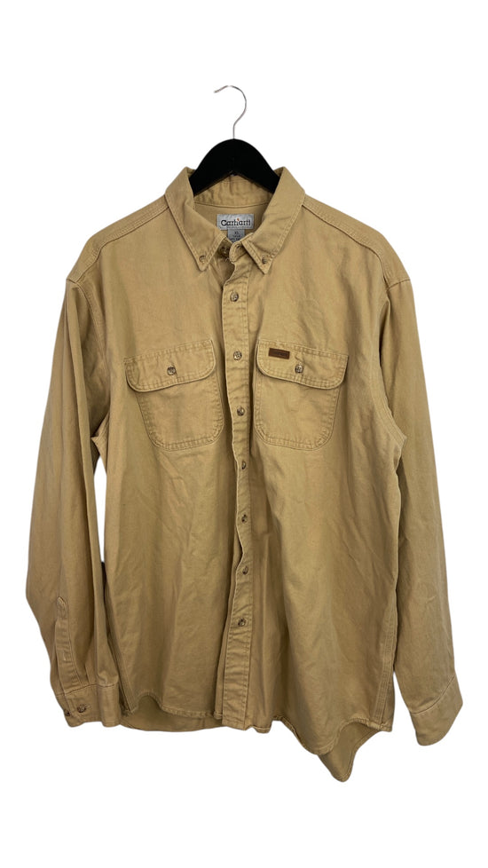 VTG Carhartt Button Up Shirt Sz XXL