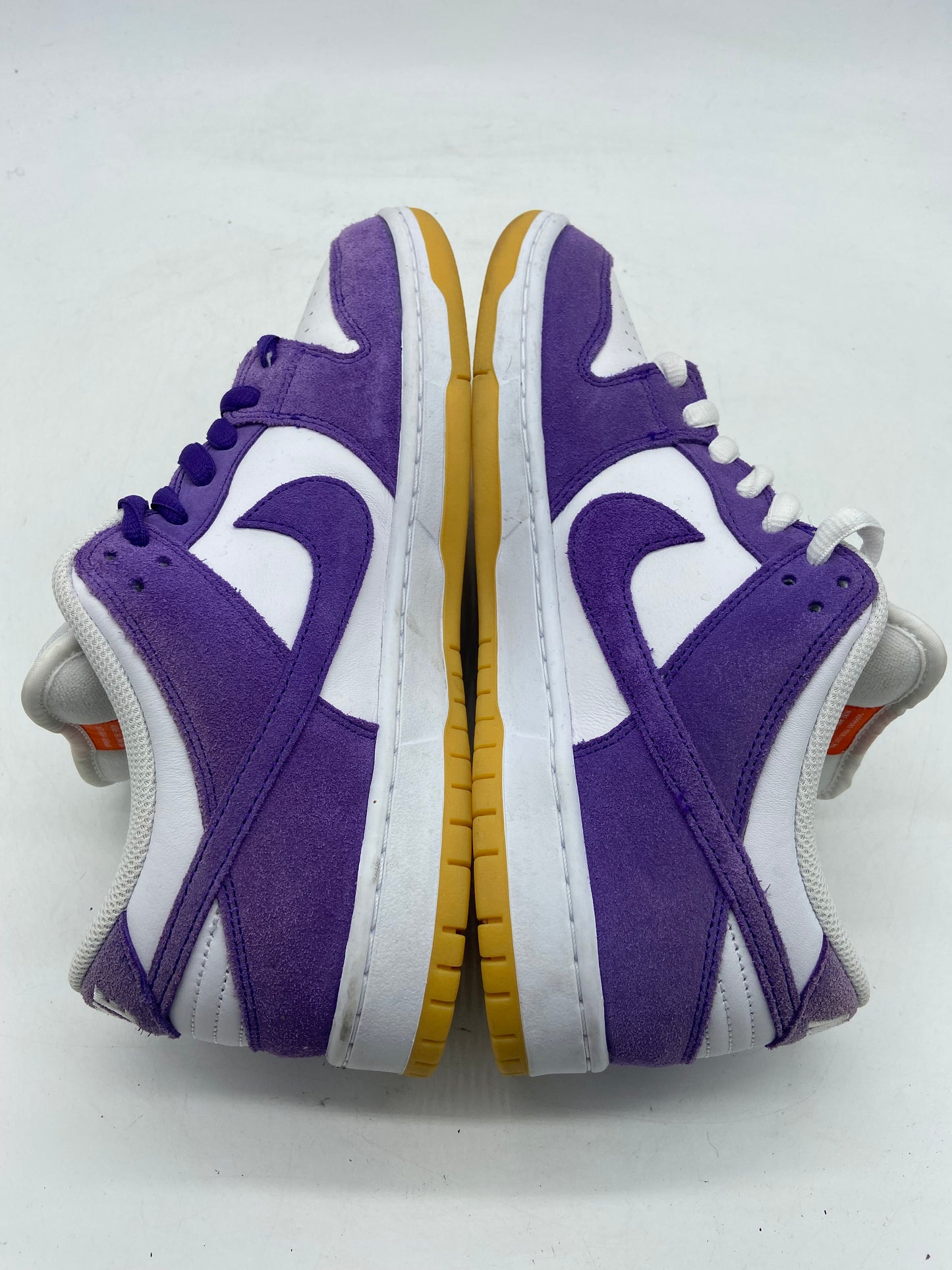 Preowned Nike SB Dunk Low Pro ISO Orange Label Court Purple Sz 10M/11.5W DV5464-500