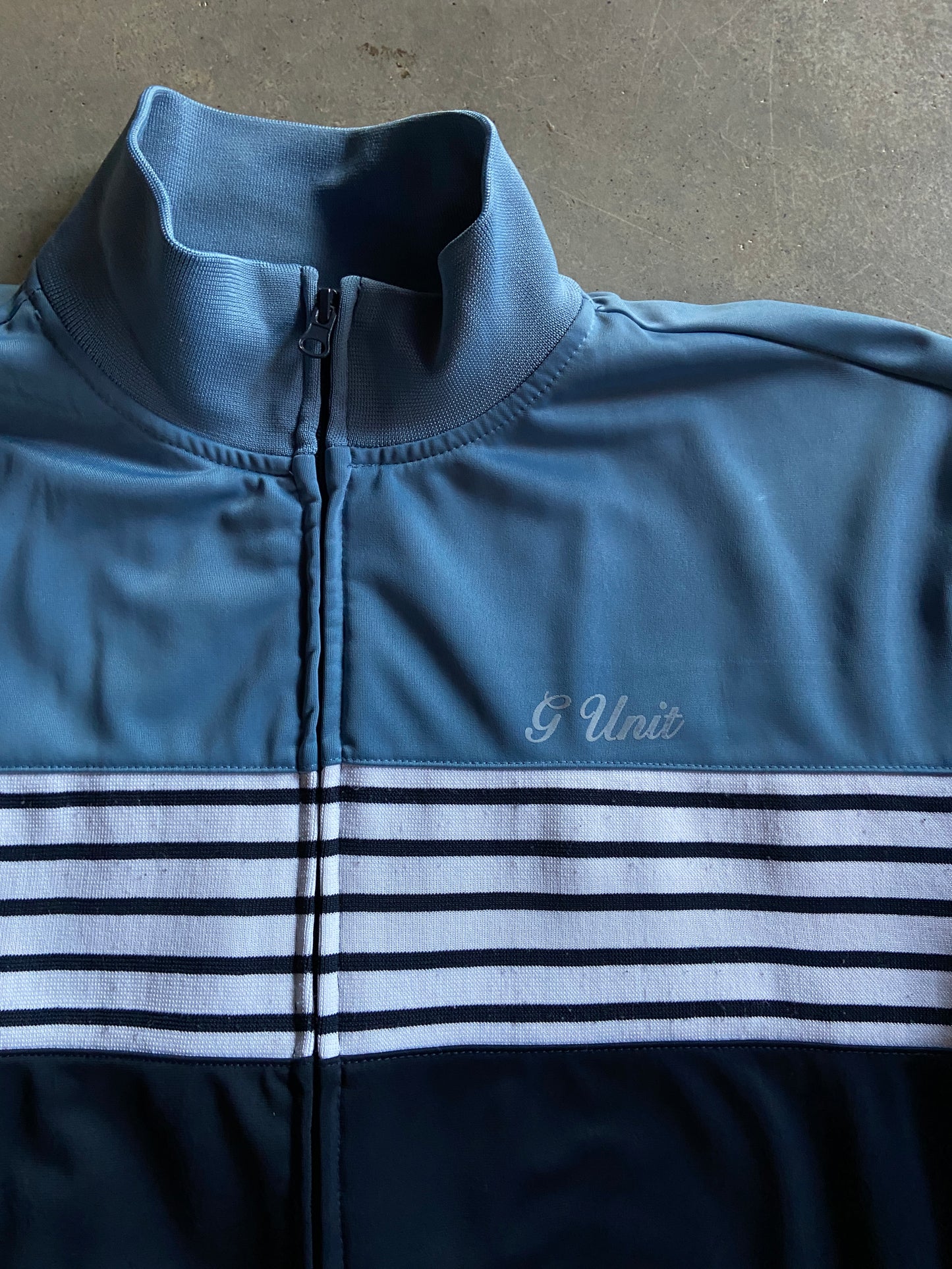 VTG G Unit Striped Track Jacket Sz XL