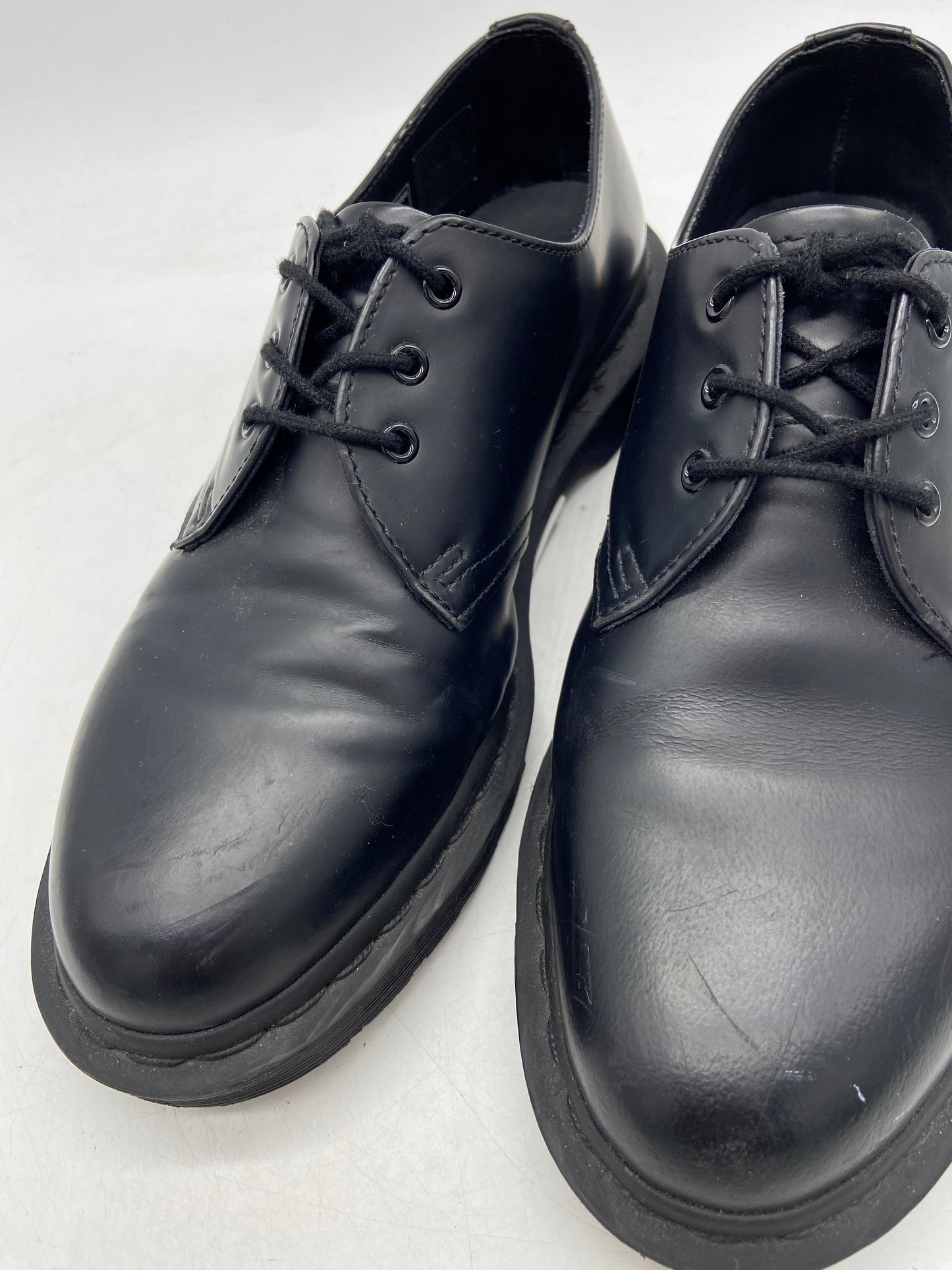 Dr. Martens Black 1461 Mono Smooth Leather Oxfords Sz 7W/5.5Y