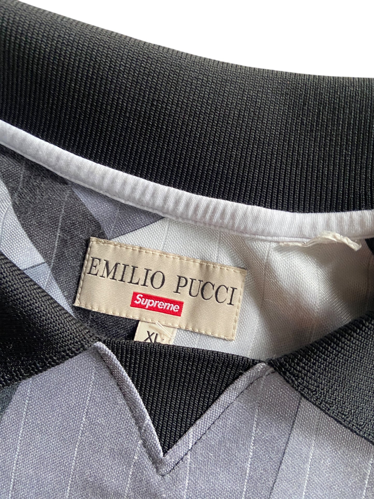 Supreme x Emilio Pucci Soccer Jersey "Black" Sz XL