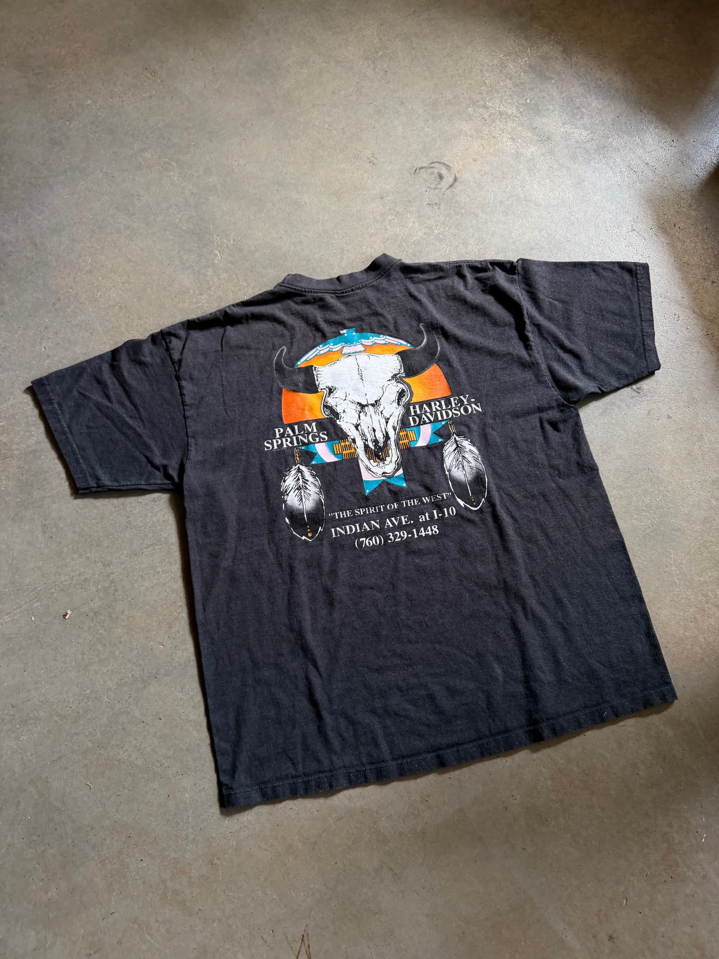 VTG Harley Davidson Palm Springs Tee Sz 2XL