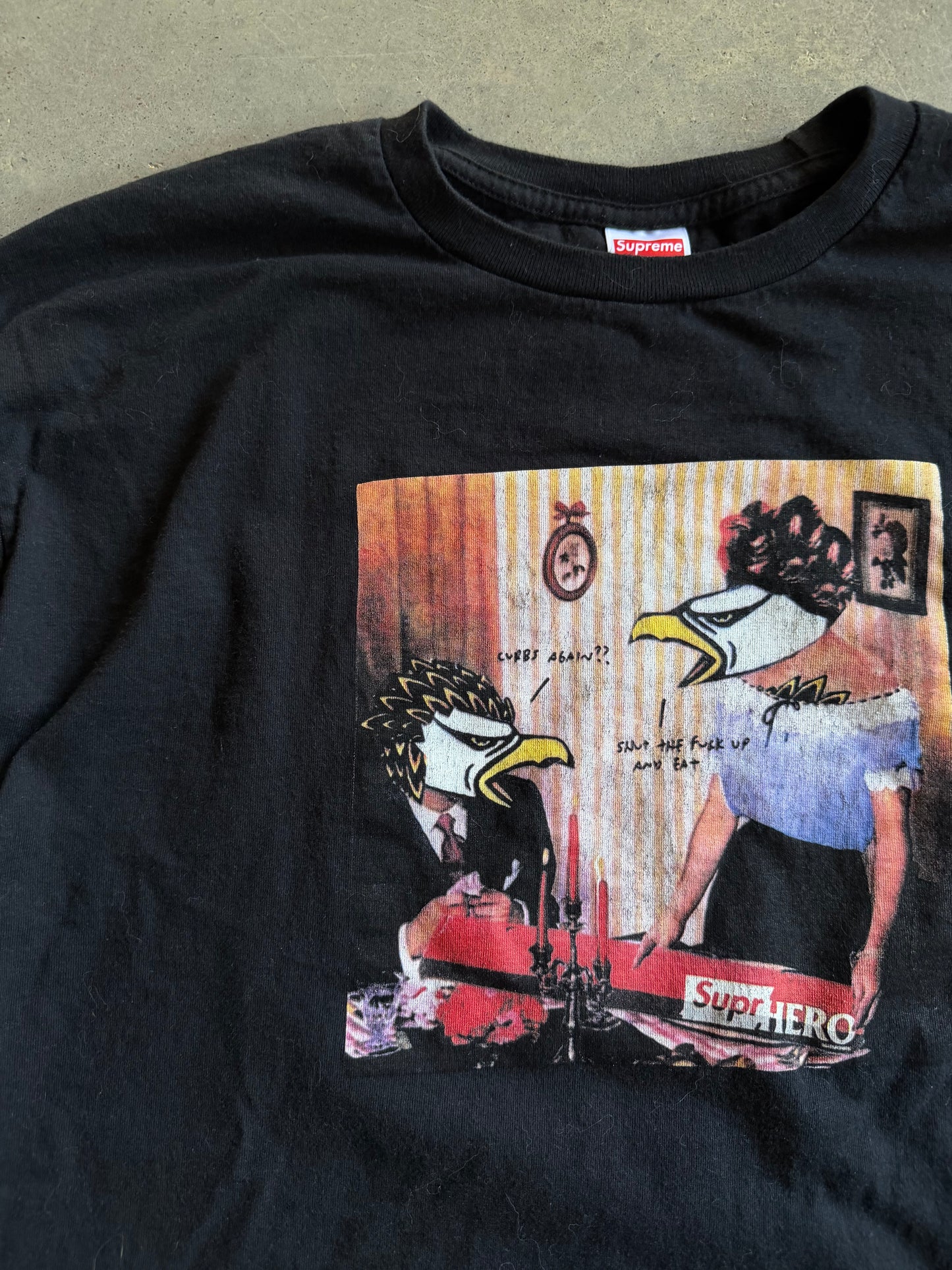 Supreme x Antihero Skateboards Curbs Tee Sz XL