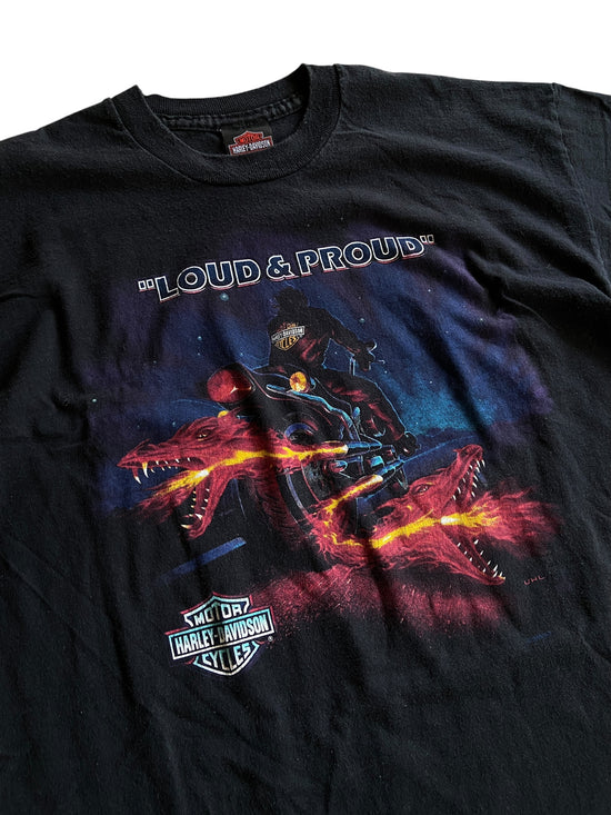 VTG Harley Davidson UAE Loud and Proud Tee Sz XL