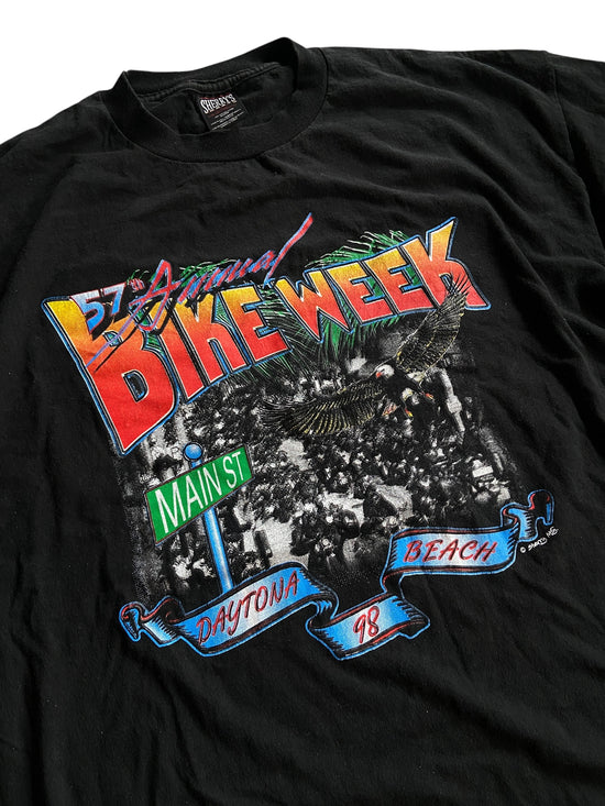 VTG 1998 Daytona Bike Week Main St. Tee Sz XL