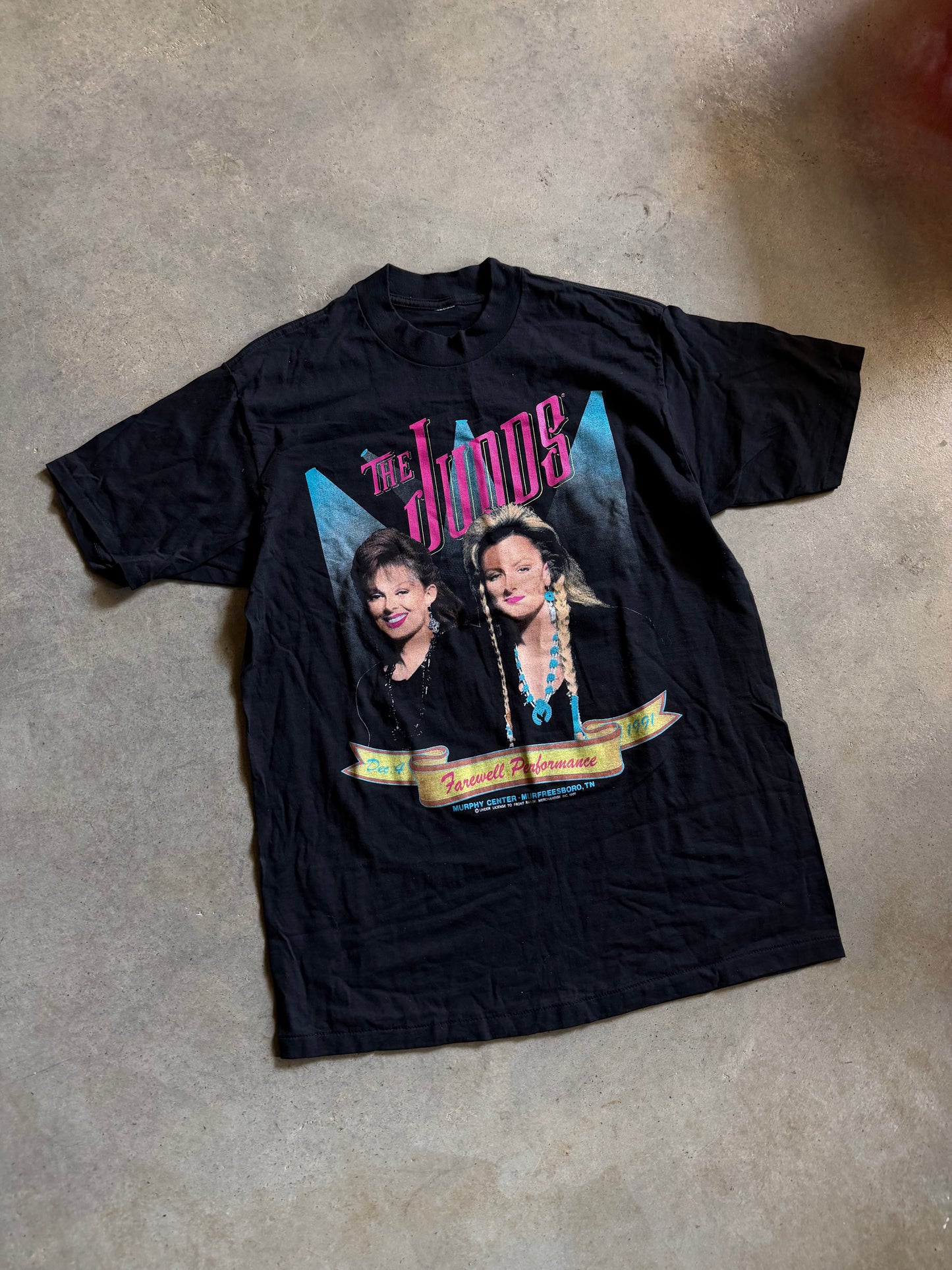 VTG The Judds Farewell Show Tee Sz L