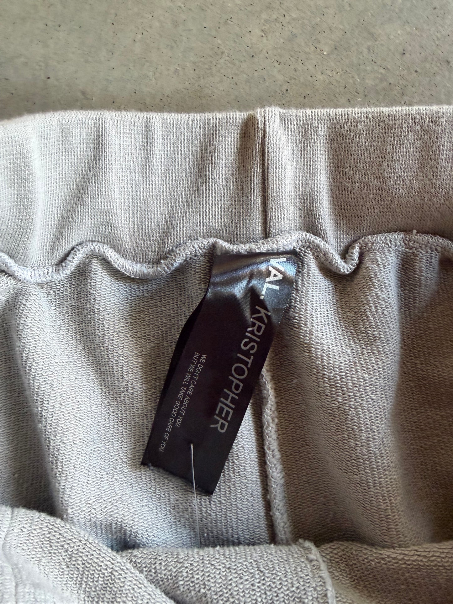 Val Kristopher Seam Sweatpants Sz L