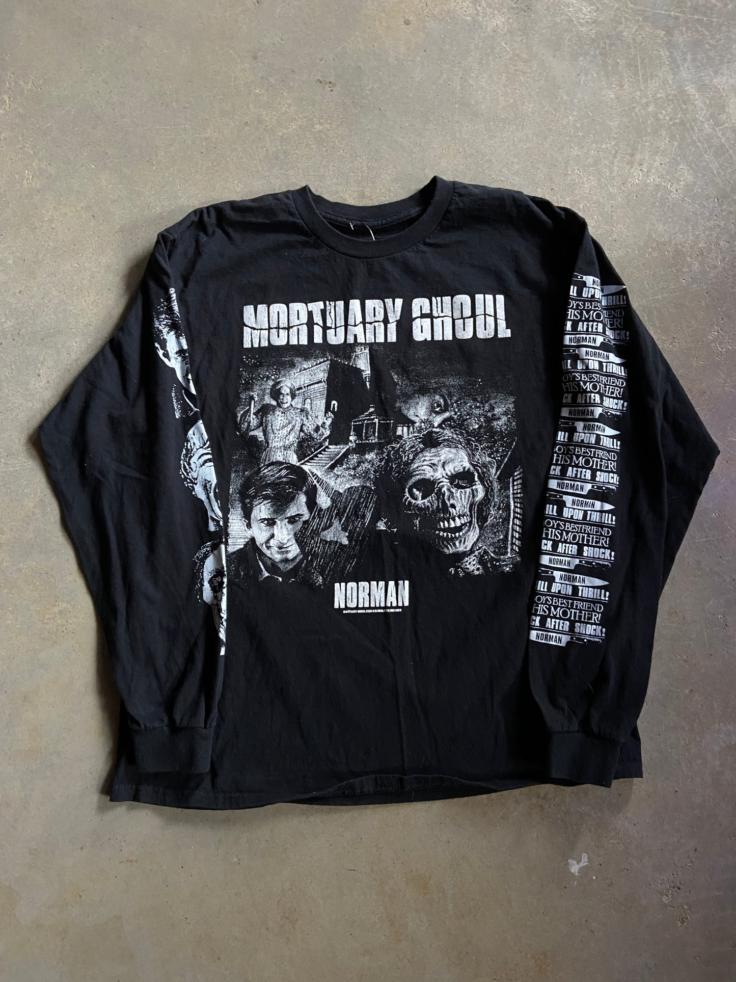 Norma "Mortuary Ghoul" L/S Tee Sz L