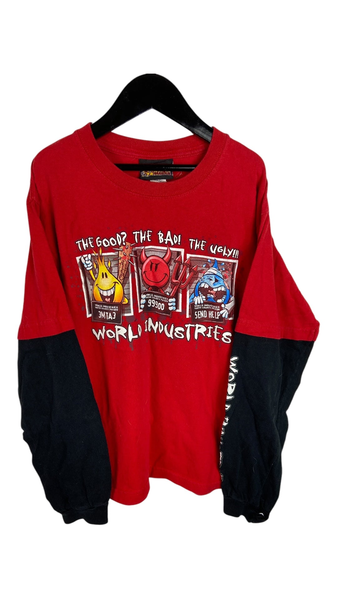 VTG World Industries Good Bad And Ugly Sz Youth Large