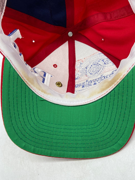 VTG Budweiser King of Beers Red Colorblock Hat