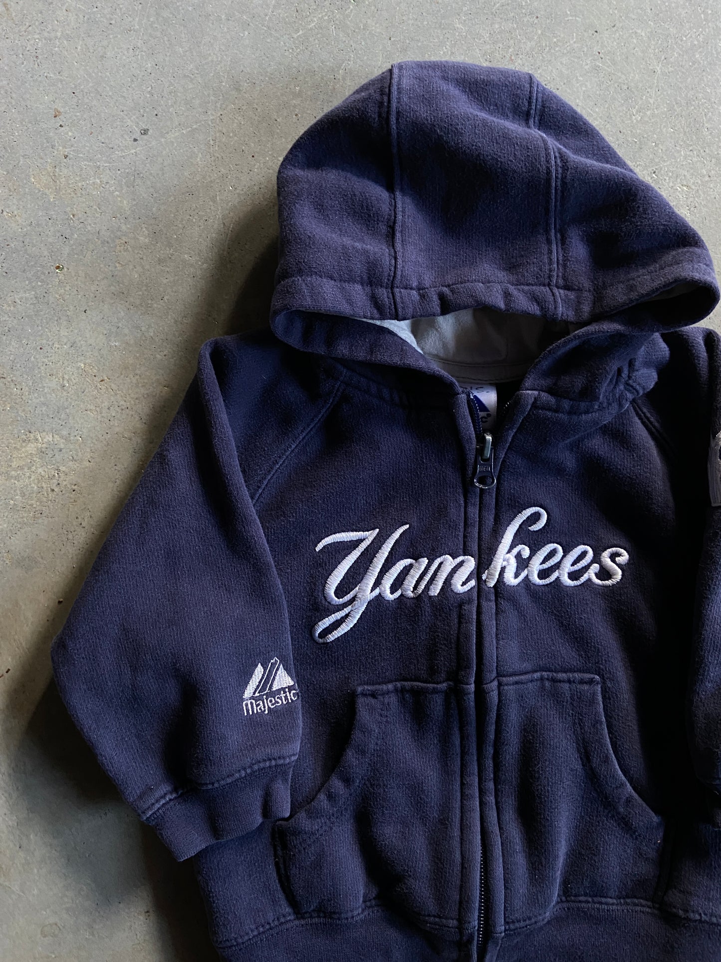 Y2K Yankees Zip Up Jacket Sz 2T