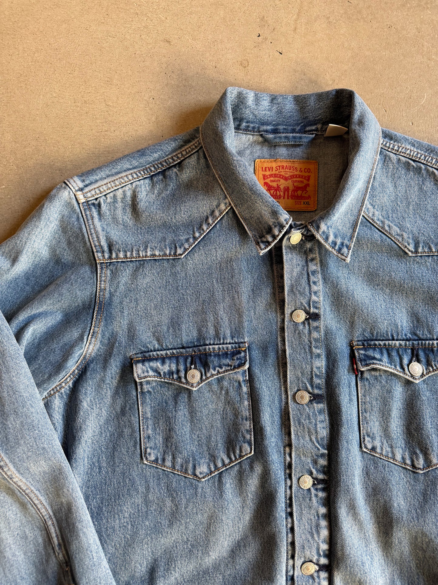 Levi's Denim Jacket Sz 2XL
