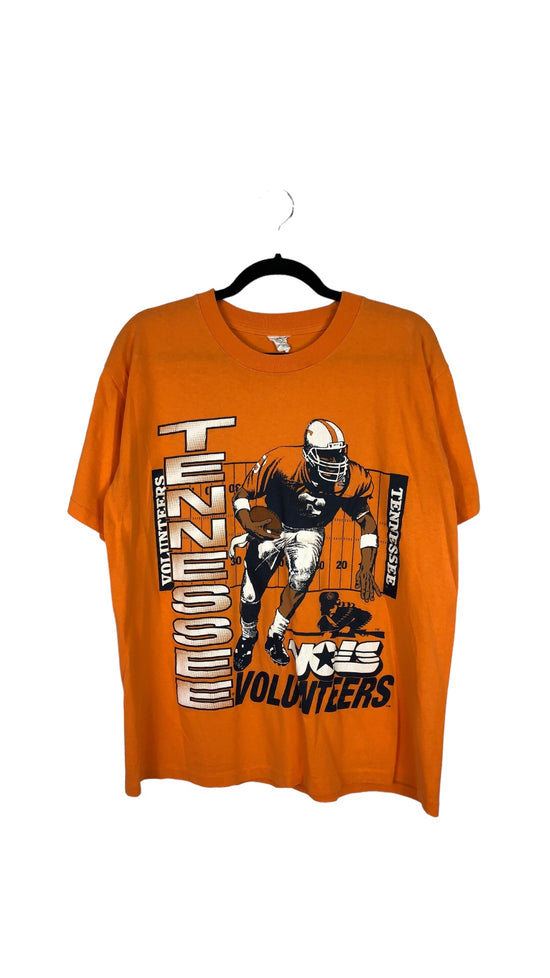 VTG Tennessee Vols Football Character Tee Sz L