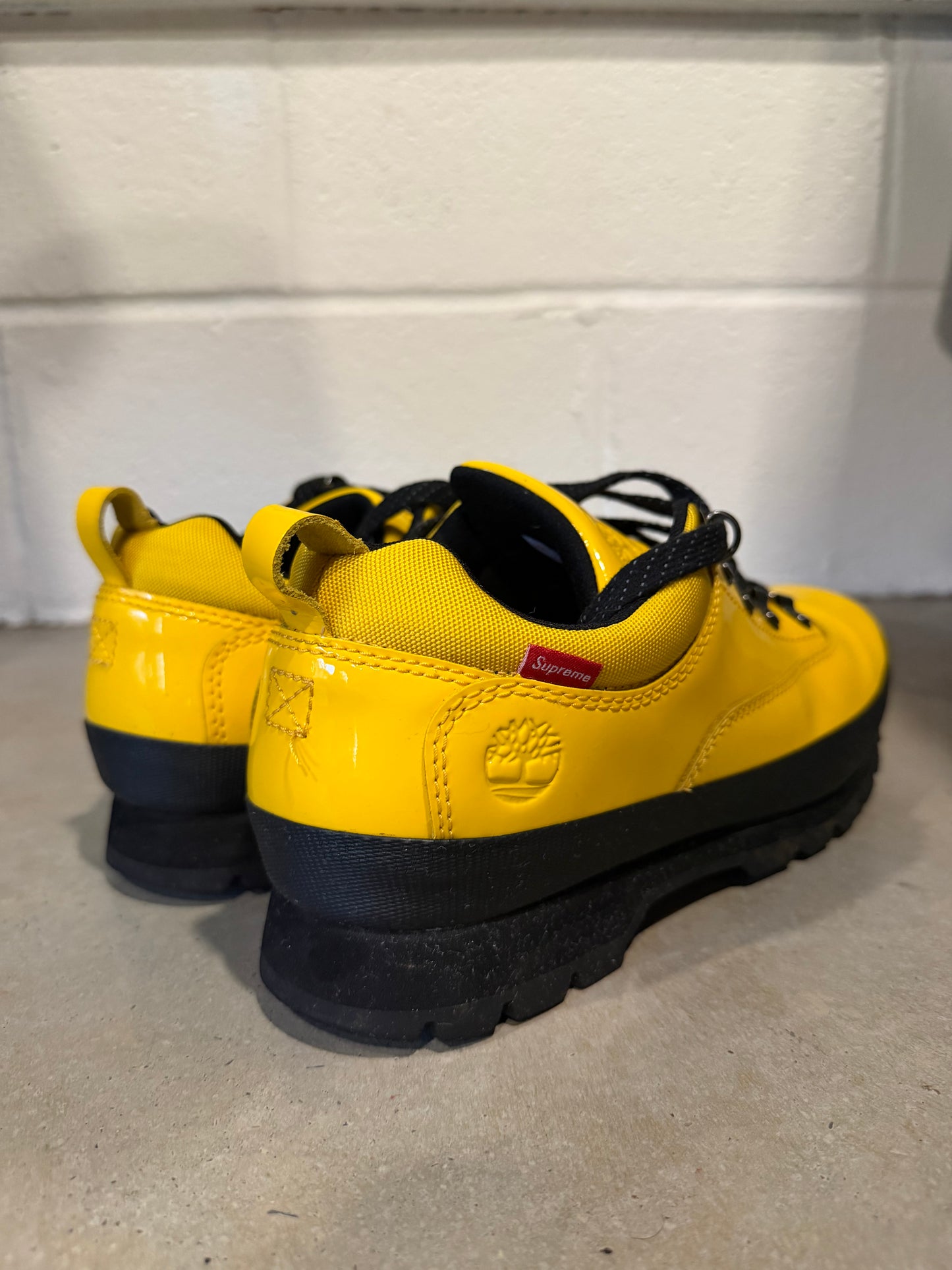 Timberland Supreme x Euro Hiker Low "Yellow Black" Sz 8.5M/10W