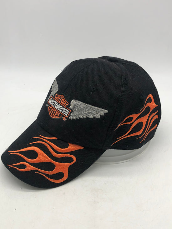 VTG Harley Davidson Wings Velcroback Hat