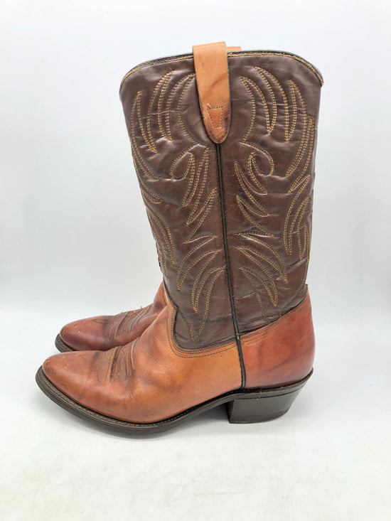 Texas Boot Company Brown Cowboy Boot Sz 9.5M/11W