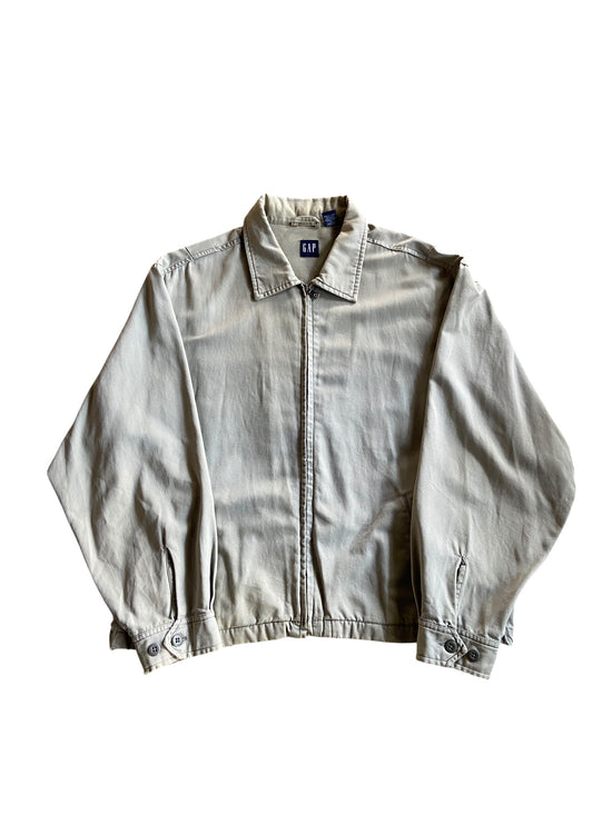 VTG Gap Tan Canvas Jacket Sz XL