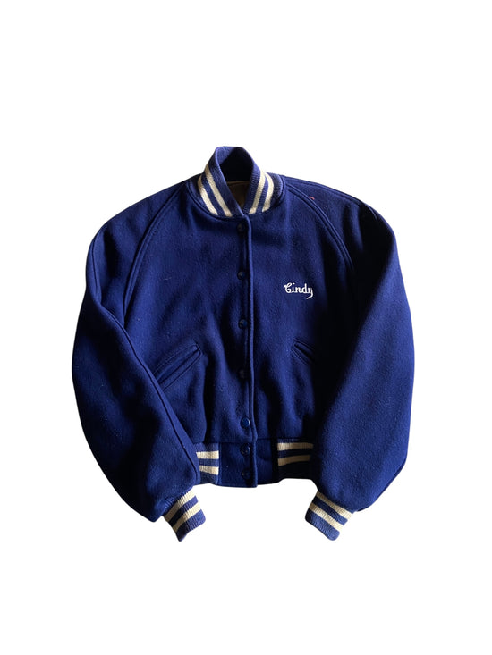 VTG Keyettes Varsity Jacket Sz Wmns M