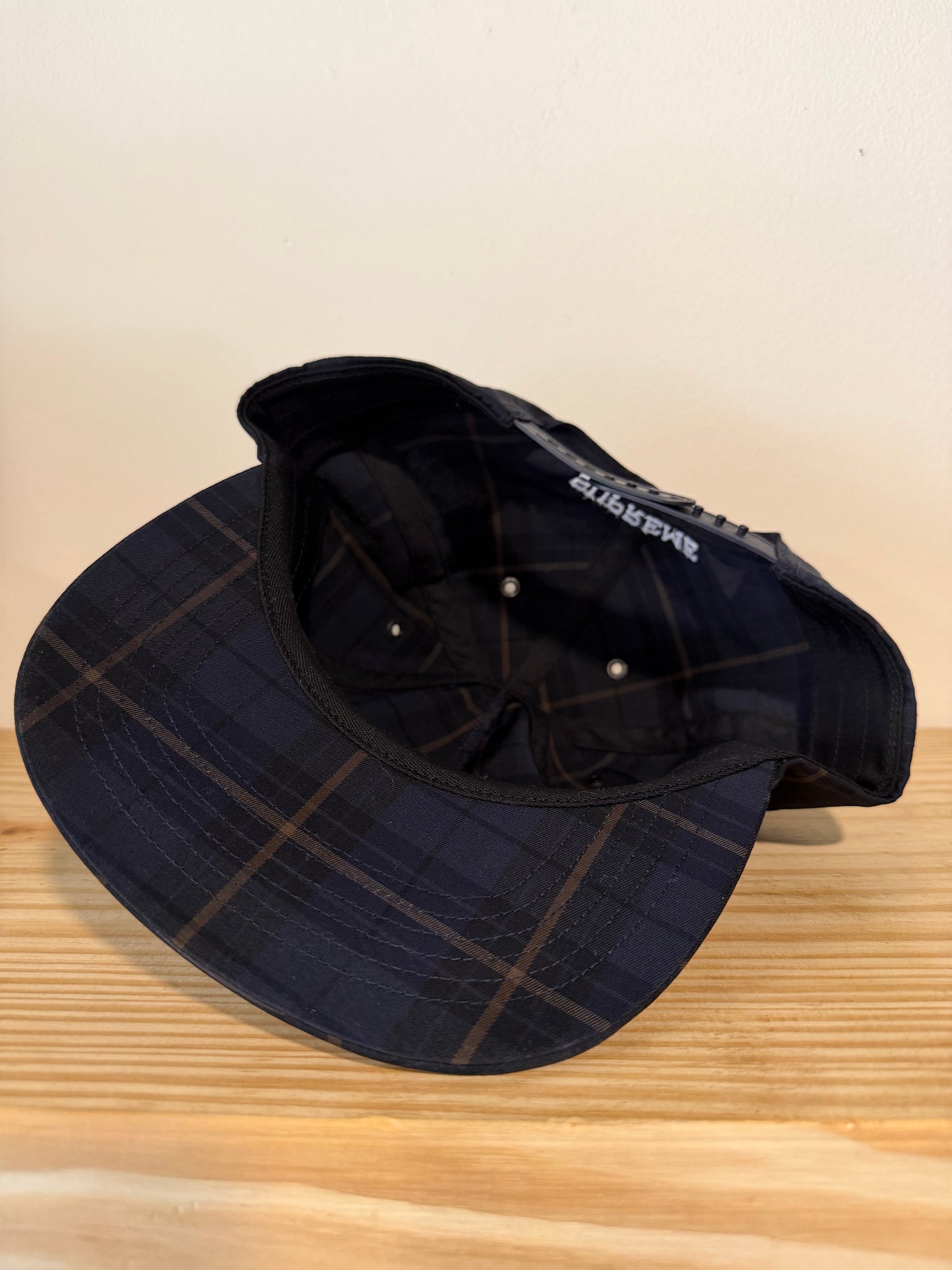 Supreme Joan of Arc 5 Panel Blue Plaid Hat