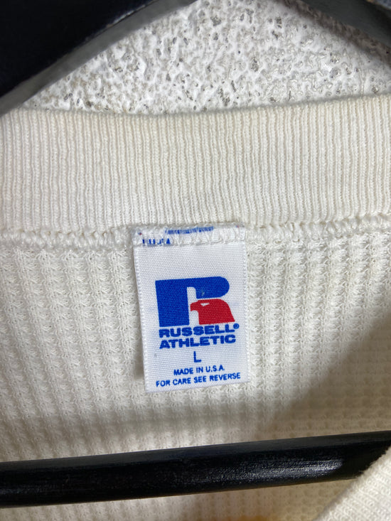 VTG Russell Athletic Thermal Pocket Shirt Sz Large
