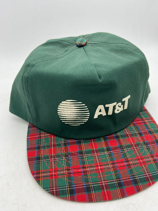 VTG Plaid AT&T Snapback Hat