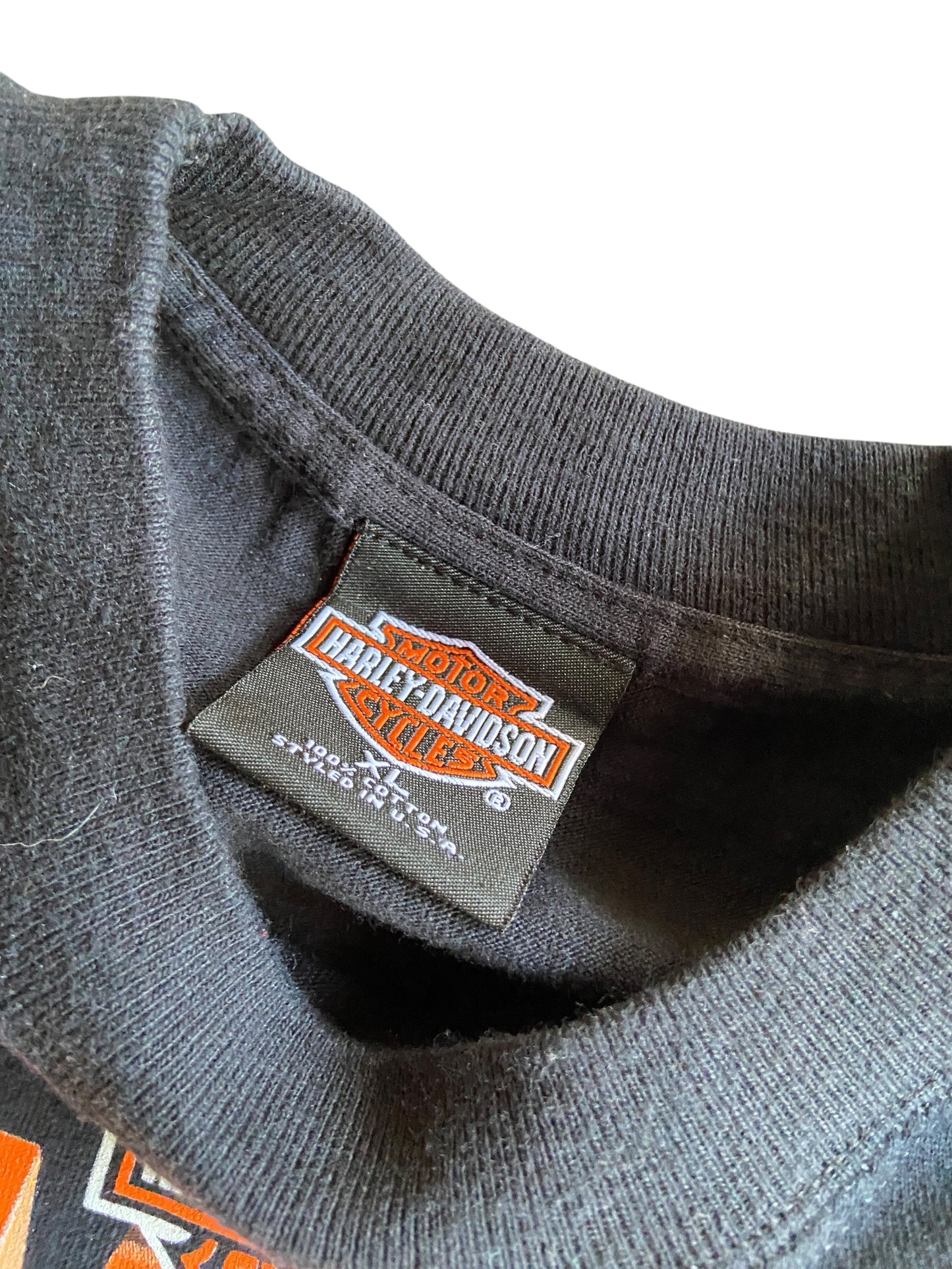 VTG Harley Davidson Abu Dhabi Fat Boy Tee Sz XL