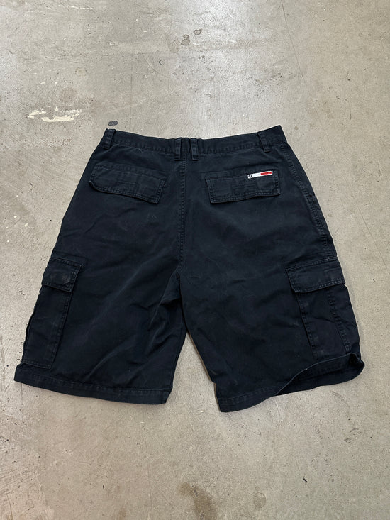 Y2K Southpole Black Cargo Shorts Sz 36
