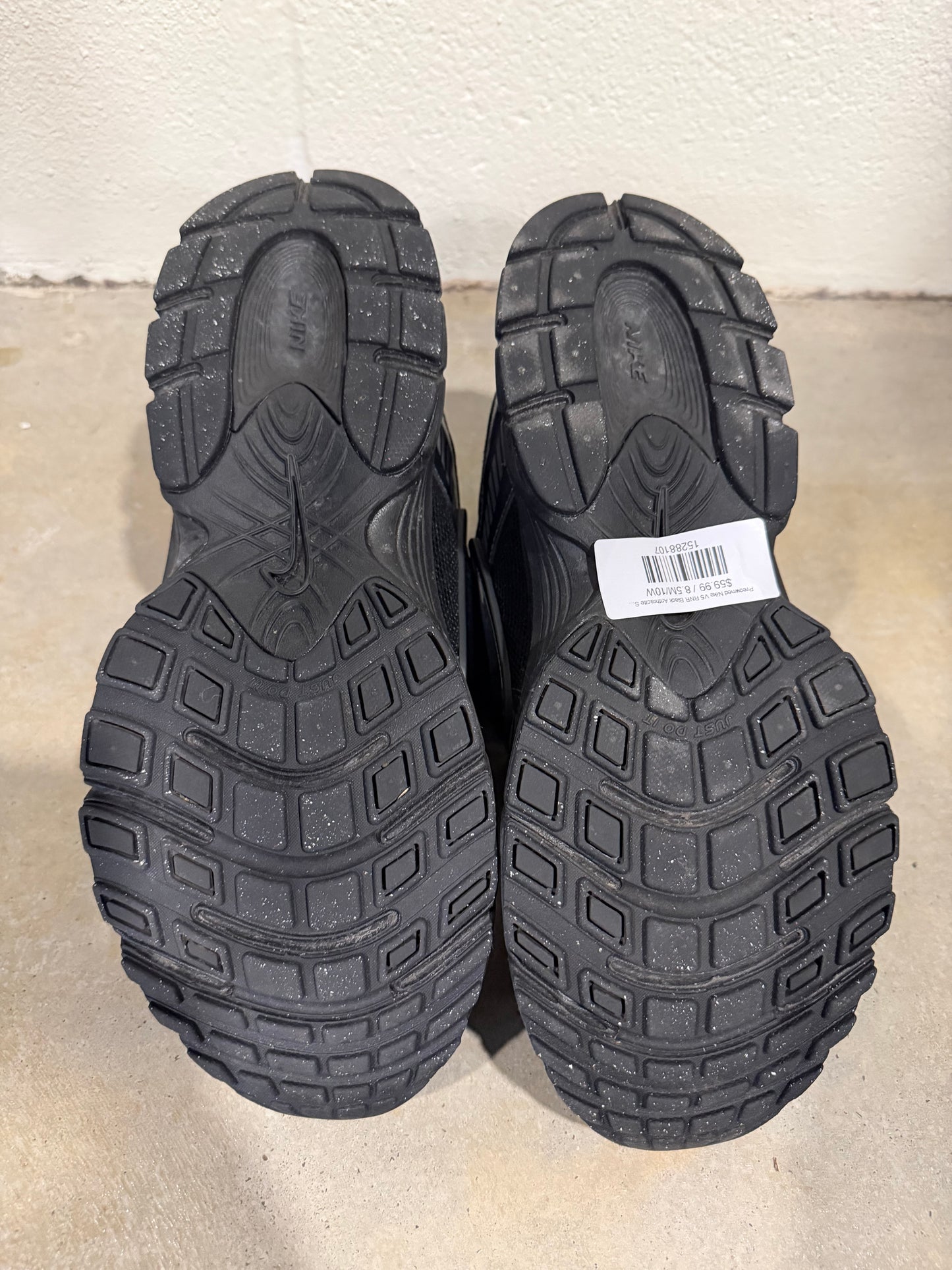 Preowned Nike V5 RNR Black Anthracite Sz 8.5M/10W