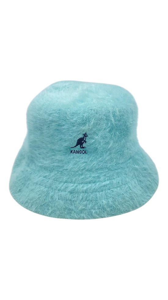 Y2K Kangol Teal Furgora Bucket Hat Sz L