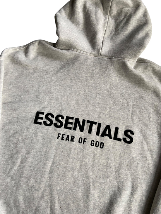 Fear Of God Heather Gray Hooded Sweatshirt Sz XL