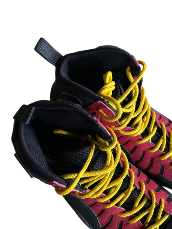 Preowned 2014 Nike Air Bakin Heat 316383-001 Tim Hardaway Sz 13M/14.5W