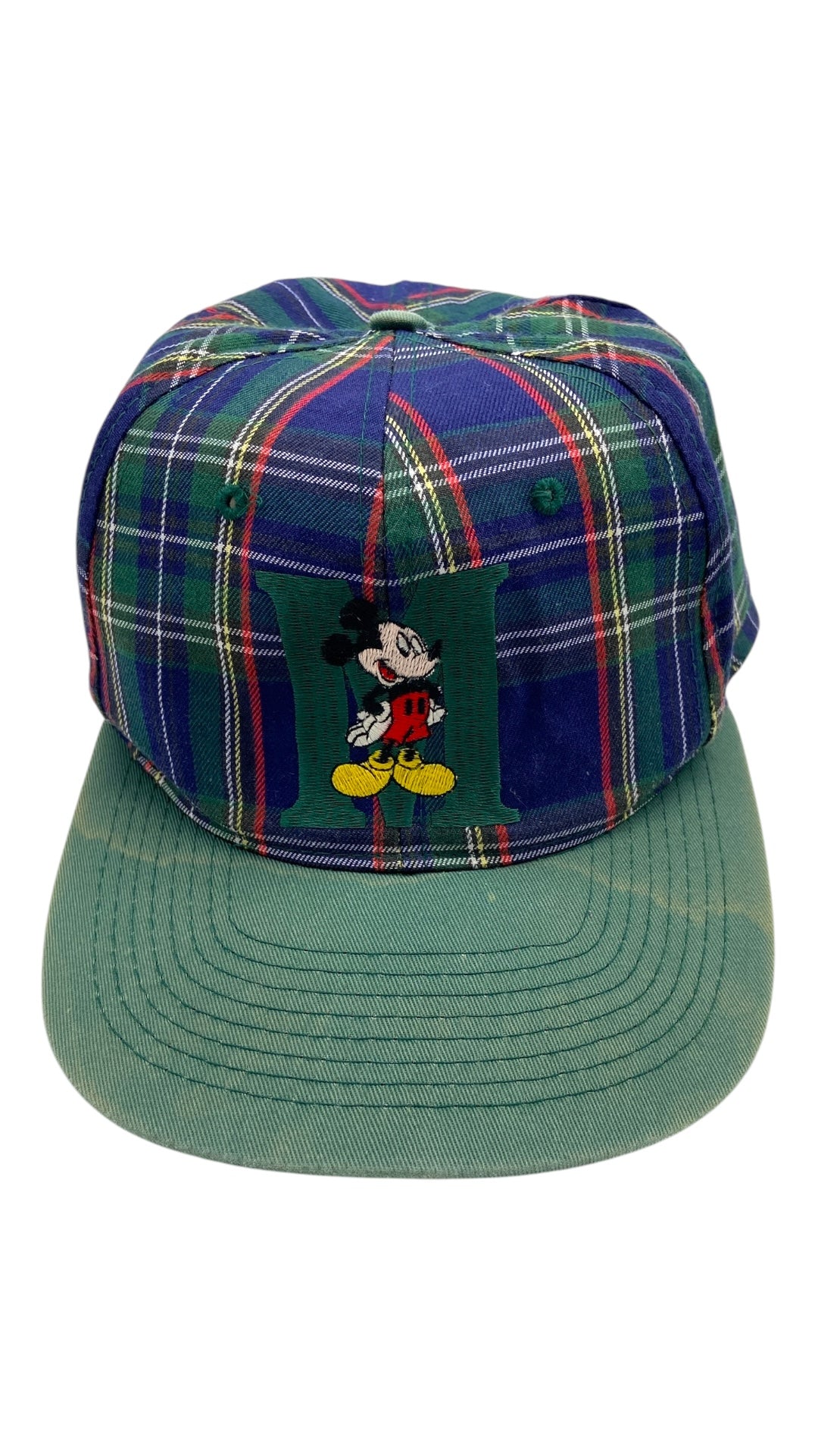 VTG Plaid Mickey SnapBack
