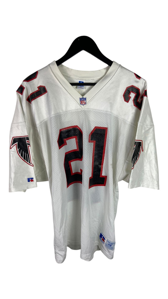 VTG Russell Athletic Atlanta Falcons Deion Sanders Football Jersey Sz XL