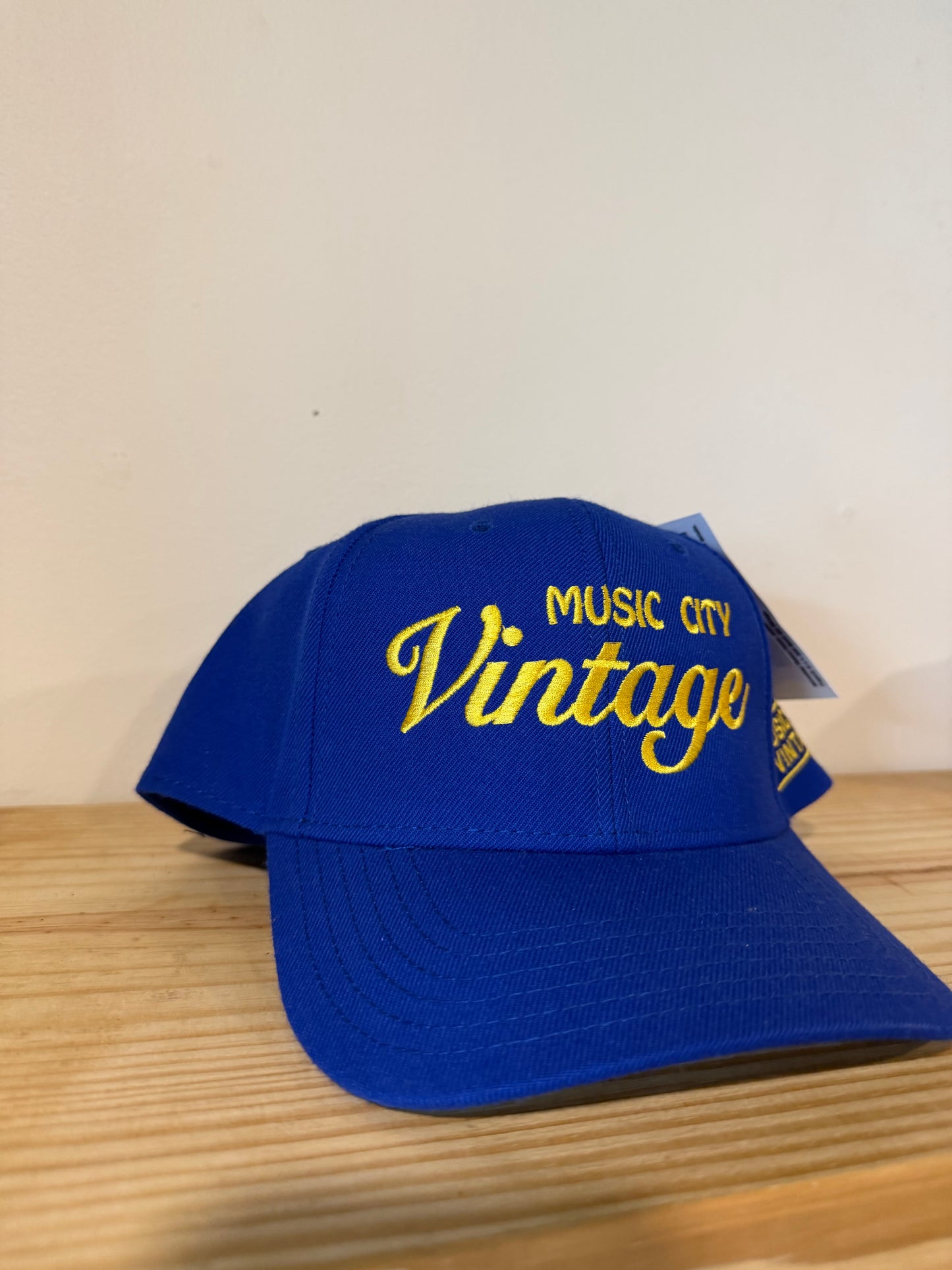 Music City Vintage Blue Blockbuster Hat