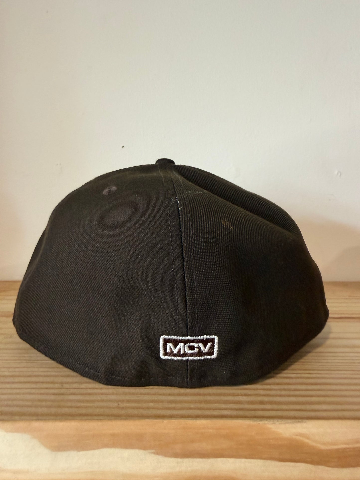 Music City Vintage Mocha Brown Fitted Hat