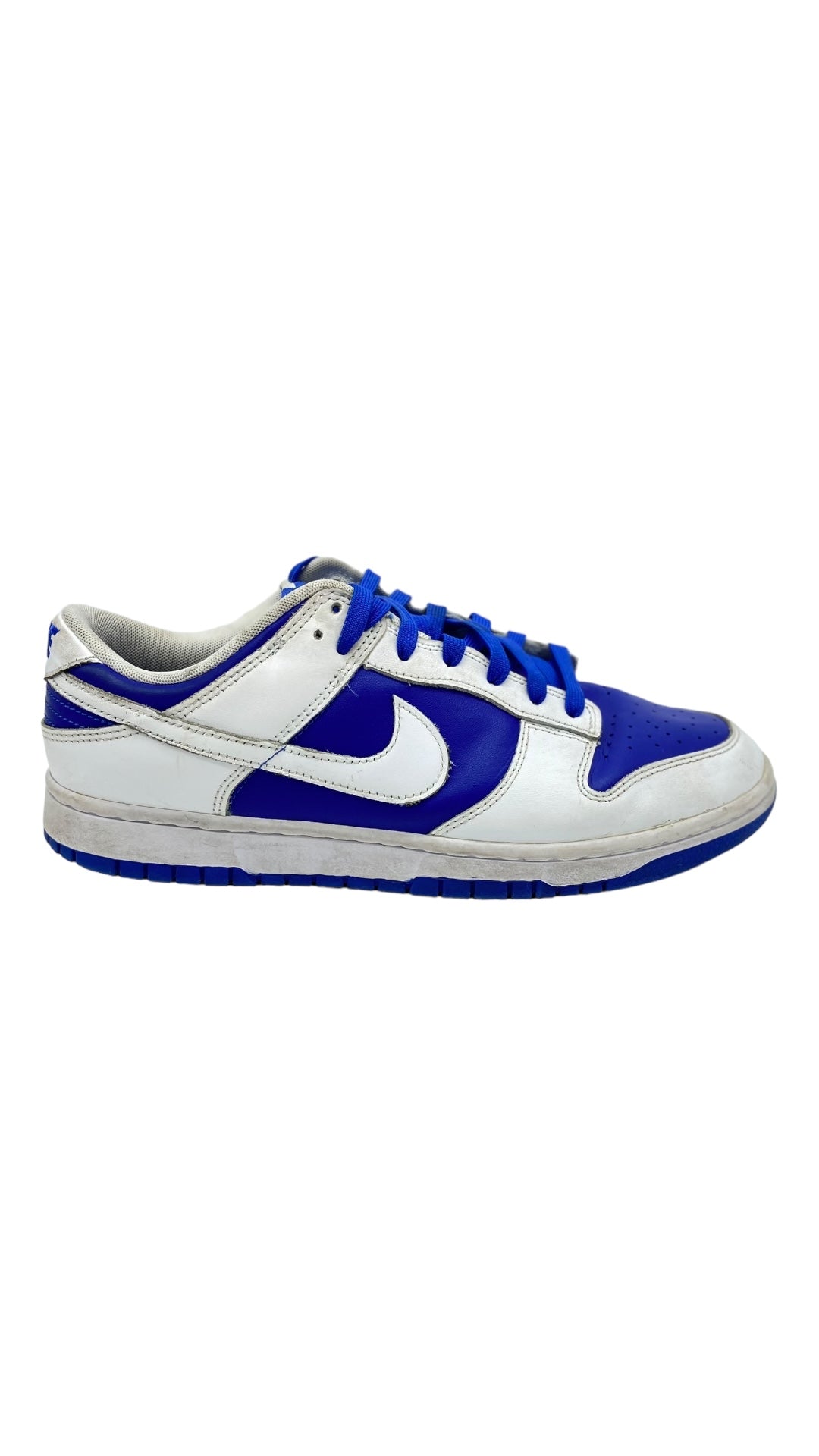 Preowned Nike Dunk Low Racer Blue White Sz 10.5M/12W DD1391-401