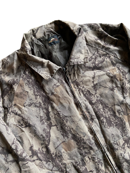 VTG Natural Gear Camo Style Jacket Sz 2XL