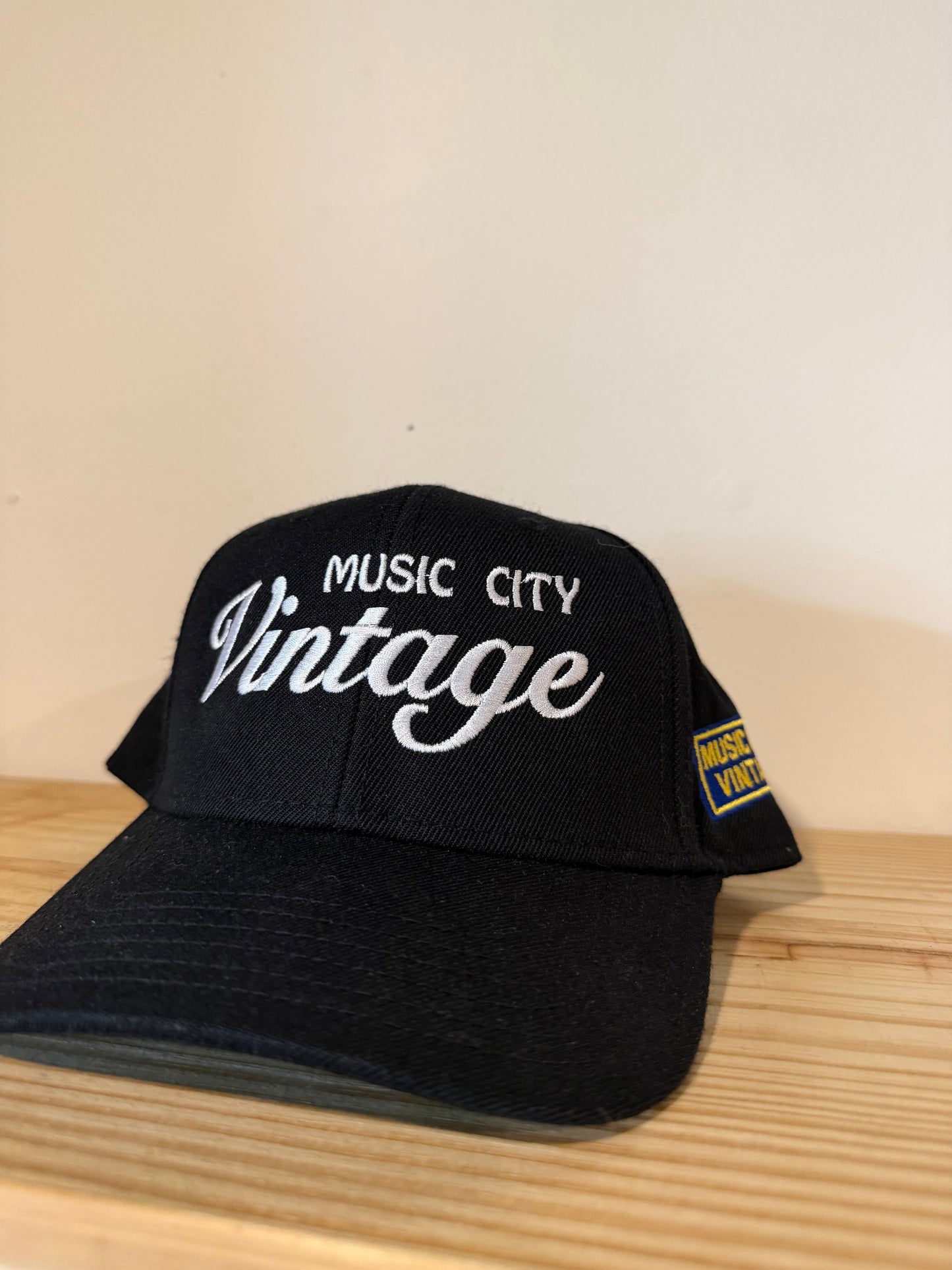Music City Vintage Black Blockbuster Hat